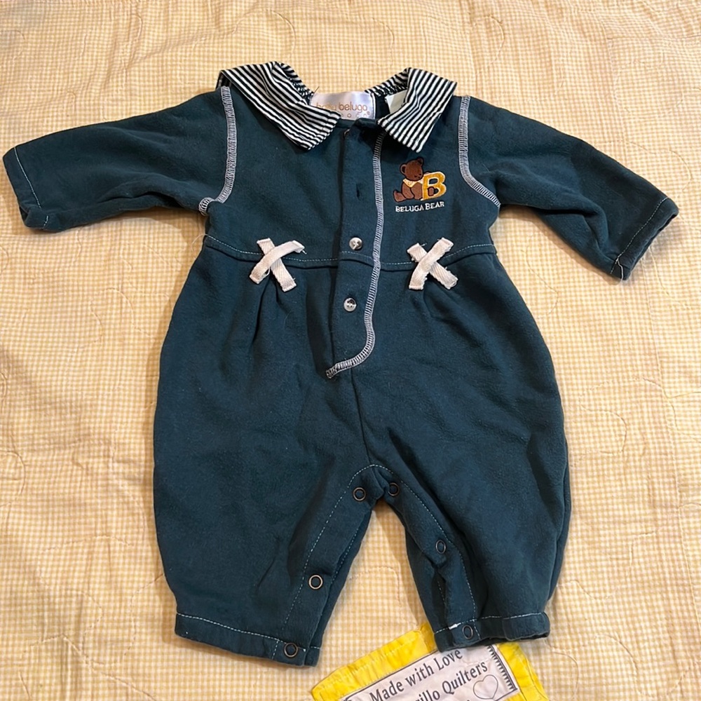 Vintage Baby Beluga Onesie (6-9 months) (Boy)